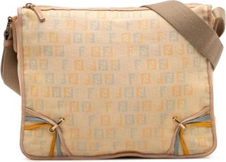 Fendi Pre-owned Cross Body Bags, female, Brown, Size: ONE SIZE Pre-owned Crossbody Bag
