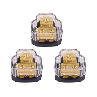 OEM Bloques De Distribuci&oacute;n De Energ&iacute;a Para Amplificadores De Audio De Coche, Divisor De Tierra De Alimentaci&oacute;n De 1 A 2 V&iacute;as, Bloques De Suministro De En