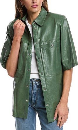 Iro Iro Signy Leather Shirt