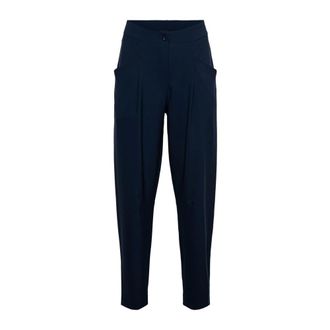 &Co Woman Pris Barrel Trouser - Dames - Broeken - Blauw - Maat: S Polyamide