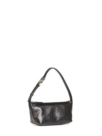 Fendi Womens Handbag Vanity Pouch Black Calf Leather Handbags Hand Bags