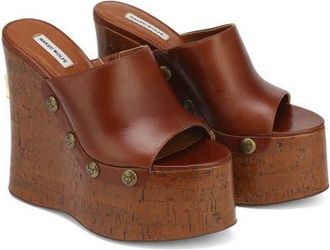 Naked Wolfe Tulip Heel in Tan-Leather at Nordstrom, Size 10