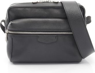 Louis Vuitton Black Noir Leather Shoulder Bag (Pre-Owned)