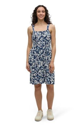 tentree Overlook Dress in Nightfall/watercolour Floral at Nordstrom, Size X-Large
