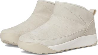 Columbia Minx Xtra Shorty Suede Womens Snow Shoes Dark Stone/Sea Salt : 8.5 B - Medium