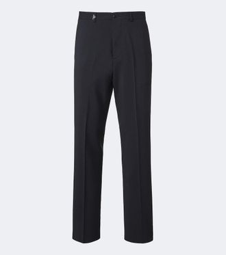 Prada Wool and mohair straight pants