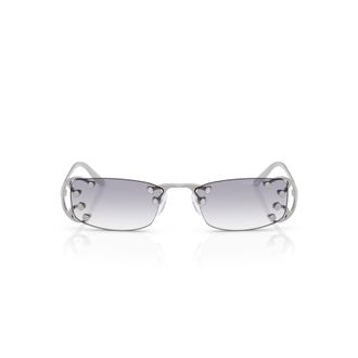 Prada 0pr C57s Rectangular Gradient Lens Sunglasses