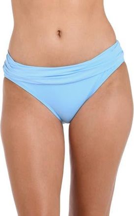 La Blanca Island Goddess Hipster Bikini Bottoms in Crystal Blue at Nordstrom Rack, Size 10