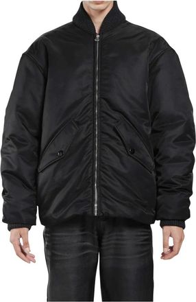 Marni Gevoerde Bomberjack - Heren - Bomber jackets - Zwart - M - Jassen