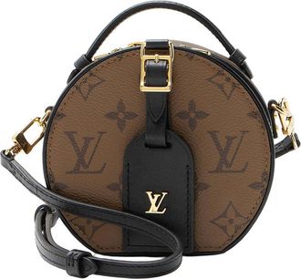 Louis Vuitton Reverse Monogram Boite Chapeau Mini Shoulder Bag (Authentic Pre- Loved)