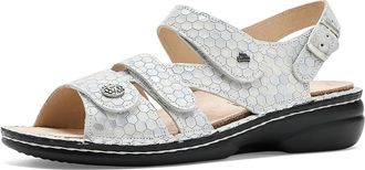 Finn Comfort Gomera-S Bianco Esandra Womens Sandals Bianco : EU 42 (US Womens 10.5-11) Medium, Leather