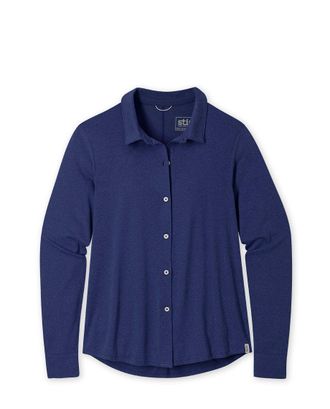 Stio | Womens Divide Shirt, Size Extra Small in Mountain Shadow Heather