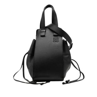 Loewe Tweedehands leren handtassen - Dames - Pre-owned - Zwart - Maat: ONE Size Leer
