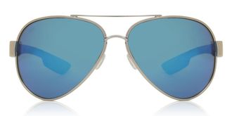 Costa 6S4010 South Point Polarized SO 21 OBMGLP Mens Sunglasses Silver Size 58