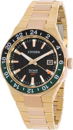 Citizen Series8 880 GMT Automatic Black Dial Mens Watch NB6033-51E