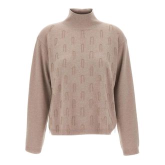 Fabiana Filippi Platinum coltrui - Dames - Coltruien - Beige - L - Wol - Truien & Vesten