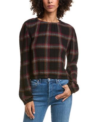 Bella Dahl Elastic Shirred Top