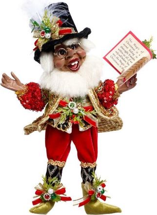 Mark Roberts African American Christmas Carol Elf, Small in Red at Nordstrom