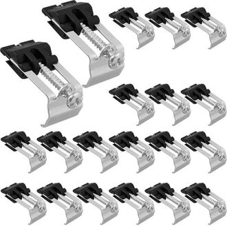 OEM Juego De 20 Clips De Instalaci&oacute;n, Clips Empotrados Para Fregadero, Clips Para Fregadero De Cocina, Accesorios Para Fregadero De Cocina Para Ba&ntilde;o Y Duc