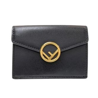 Fendi Pre-owned Wallets, female, Black, Size: ONE SIZE Pre-owned Wallet (bi-fold)