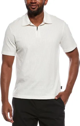 Ted Baker Rib Zip Polo Shirt