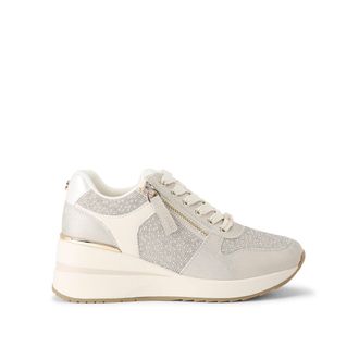 Carvela Womens High Rise Sneakers - White - Size UK 3