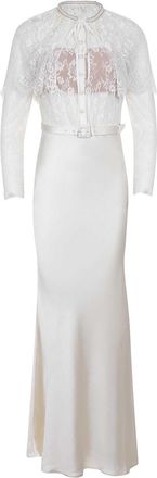 Self Portrait Dress Made Of A Polyester Blend