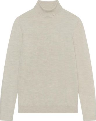 Matinique Rolkraag Trui - Heren - Truien - Beige - Maat: M