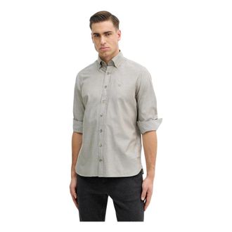 Hackett Button-down Katoenen Shirt - Heren - Casual Overhemden - Groen - 2XL - Katoen - Overhemden