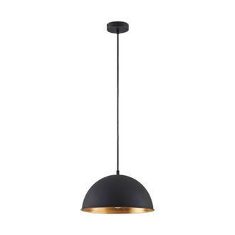 Lindby L&aacute;mpara Colgante leya En Negro De Metal - Lindby