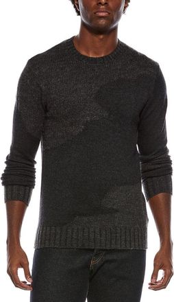 John Varvatos Rector Wool-Blend Crewneck Sweater