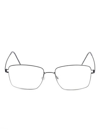 Lindberg Axel rectangle glasses - unisex - Titanium - 55 - Black