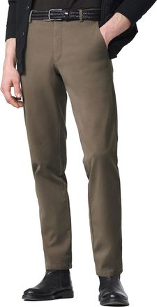Meyer katoenen broek Meyer Bonn bruin