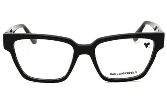 Karl Lagerfeld KL6112RN Rectangular Acetate Eyeglasses - Black