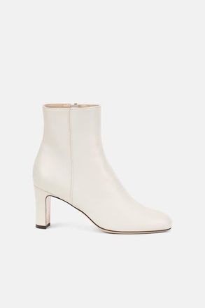 AGL Ginny Bootie Heeled Ankle Boot in Milky at Nordstrom, Size 39