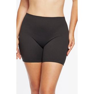 Miss Perfect Dress Rehearsal Low Back Shaping Shorts in Black at Nordstrom, Size X-Large