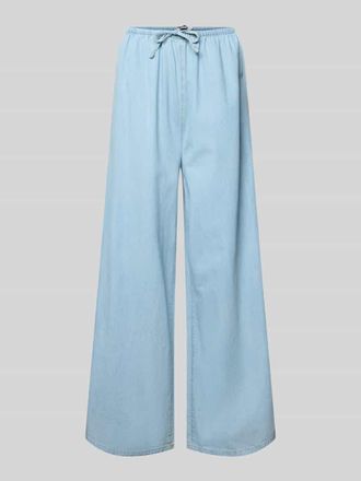 Review Pull-on-Jeans mit weitem Bein und Kordelzug in Hellblau, Gr&ouml;&szlig;e XL