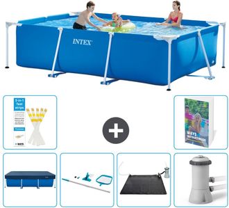 Intex Piscina Con Estructura Rectangular - 300x200x75 Cm - 7-piezas S67