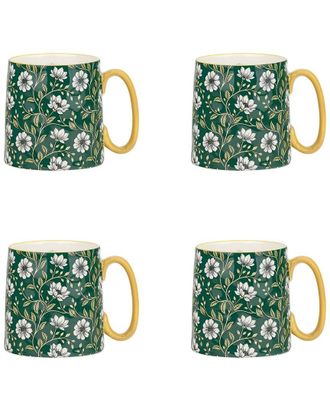10 Strawberry Street Set of 4 Bella Mugs