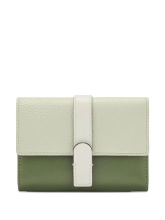 Furla Grazia two-tone leather wallet - Green