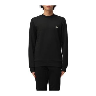 Lacoste Sweatshirts, male, Black, 2XL, Classic Crew Neck Sweatshirt