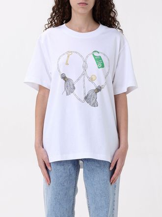 Moschino Hart Kwastje Grafisch T-shirt