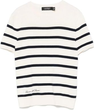 Lauren Ralph Lauren Gestreept T-shirt - Beige