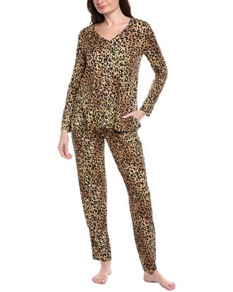 Natori 2pc Cozy Print Pajama Set