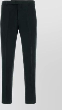 Pantaloni Torino lyocell blend tailored trousers front crease