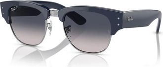 Ray-Ban Klassieke Clubmaster Gepolariseerde Zonnebril - unisex - Zonnebrillen - Blauw - 50 MM - Accessoires