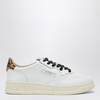 Autry Sneaker Medalist Low bianca/cavallino leopardato