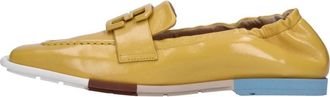 Fabi Leren loafers - Dames - Loafers - Geel - 39 EU - Leer - Schoenen