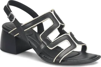 Born Womens Sofia Heeled Sandals In Black