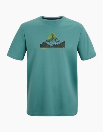 Regatta Mens Regatta Mens Fingal Mountain Scene T-Shirt - Blue - Size: 40